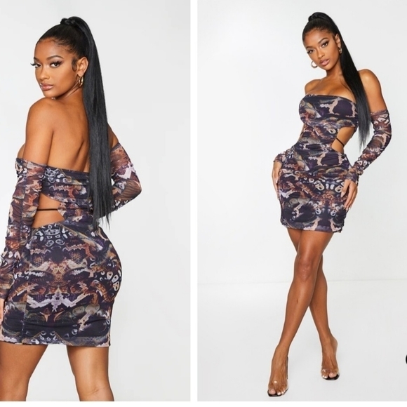 PrettyLittleThing Dresses & Skirts - Pretty Little Thing Bodycon Dress size 8